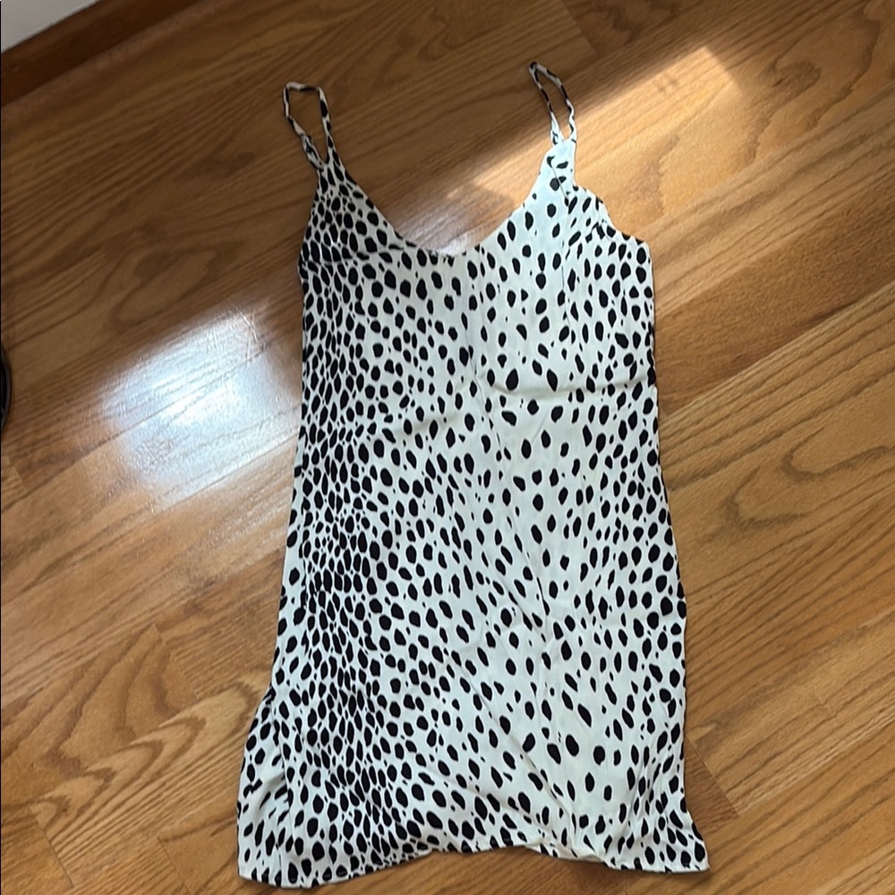 Reformation mini slip dress